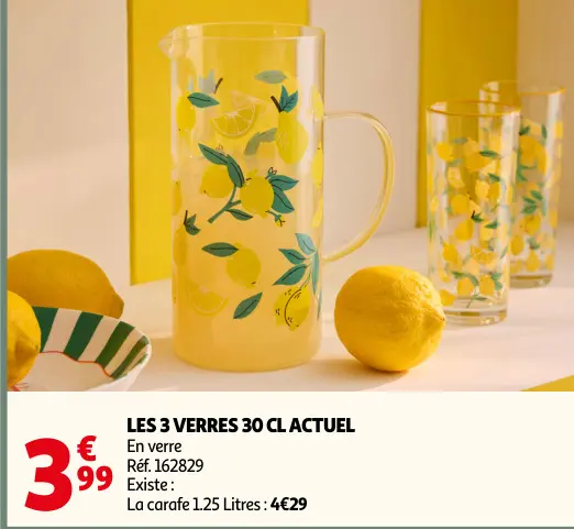 Promotie: Verres 30 cl actuel