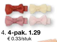 Aanbieding: Haarspeldjes 4-pak