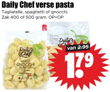 Aanbieding: Verse pasta