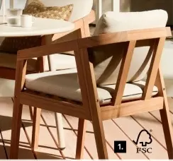 Aanbieding: Tuinstoel Mira acaciahout