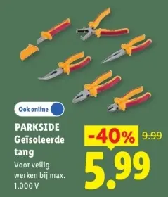 Aanbieding: Geïsoleerde tang