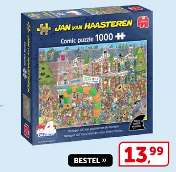 Aanbieding: JAN VAN HAASTEREN Comic puzzle