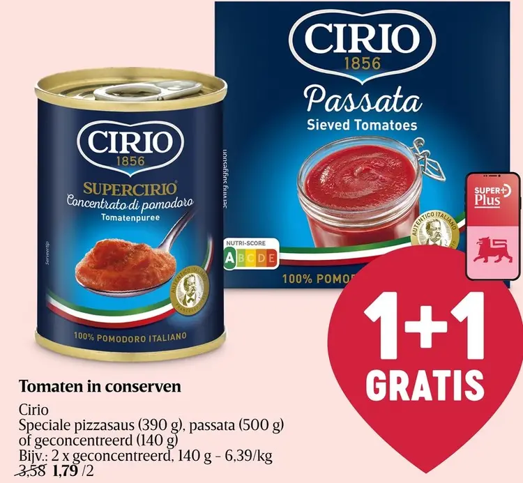 Promotie: Tomaten in conserven