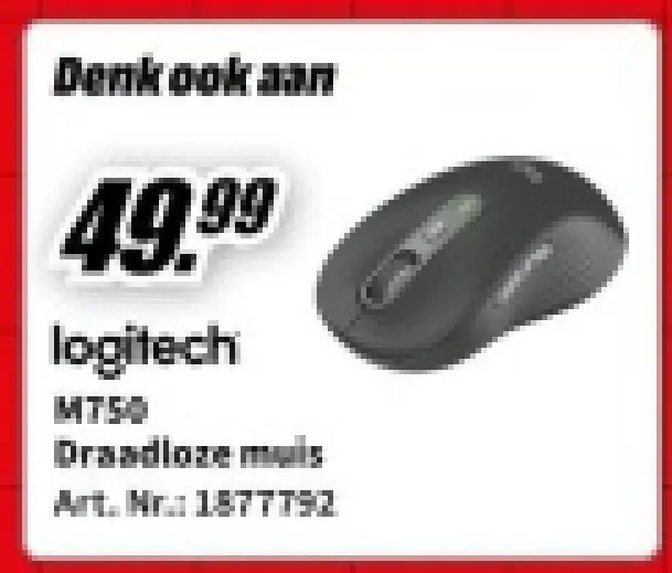 Aanbieding: M750 draadloze muis