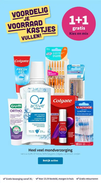 Aanbieding: Mondverzorging