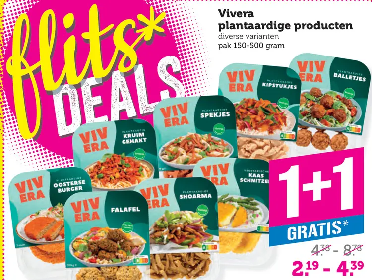 Aanbieding: Vivera plantaardige producten