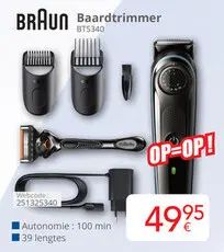 Aanbieding: Braun Baardtrimmer