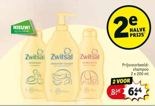 Aanbieding: Zwitsal shampoo