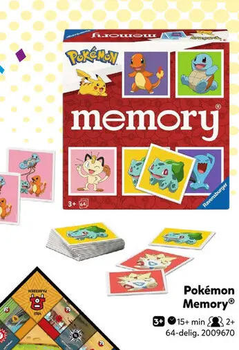 Aanbieding: Pokémon Memory
