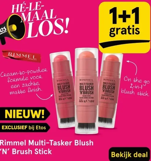 Aanbieding: Multi-Tasker Blush 'N' Brush Stick