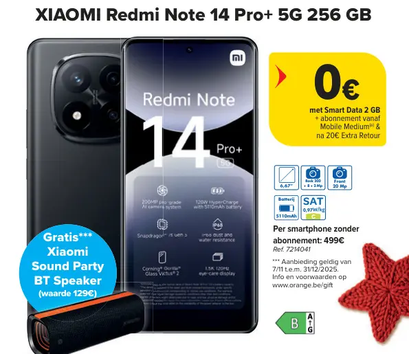 Promotie: Redmi Note 14 Pro+ 5G 256 GB