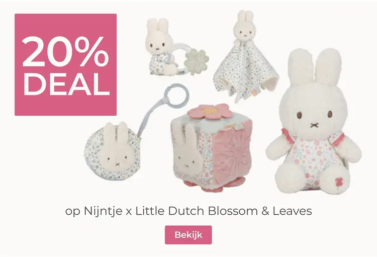 Aanbieding: Nijntje x Little Dutch Blossom & Leaves