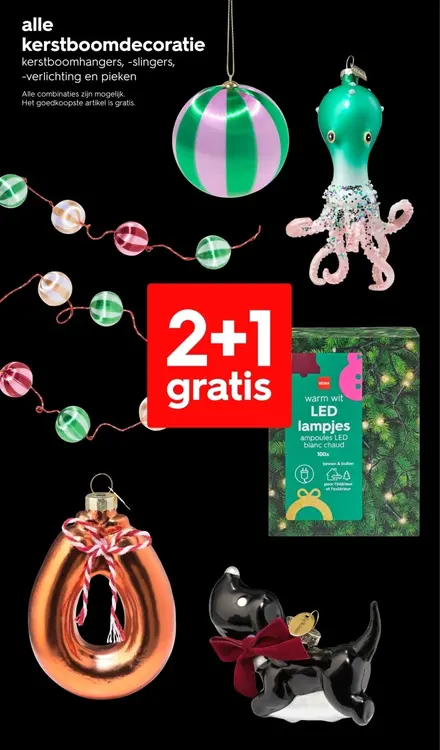 Aanbieding: kerstboomdecoratie