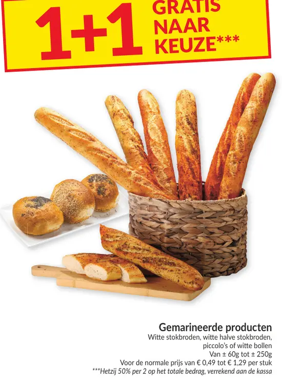 Promotie: Gemarineerde producten
