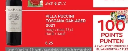 Offre: Toscana oak-aged