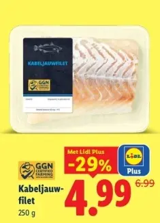 Aanbieding: Kabeljauwfilet