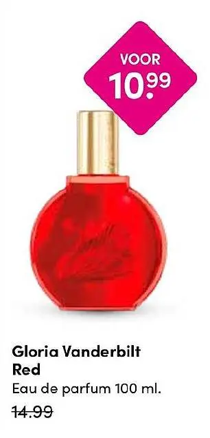 Aanbieding: Gloria Vanderbilt Red