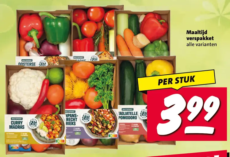 Aanbieding: Maaltijd verspakket