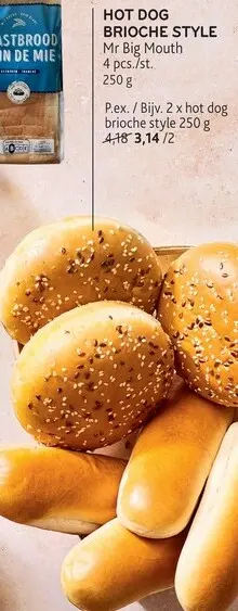 Offre: Hot dog brioche style