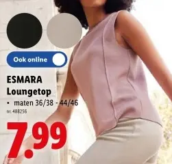 Promotie: Loungetop