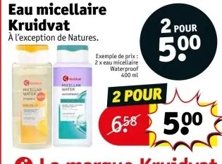 Offre: Eau micellaire