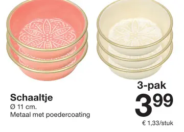 Aanbieding: Schaaltje