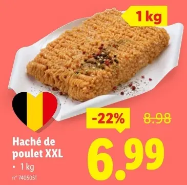 Offre: Haché de poulet XXL