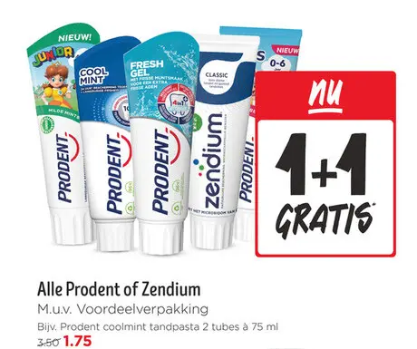 Aanbieding: Alle Prodent of Zendium