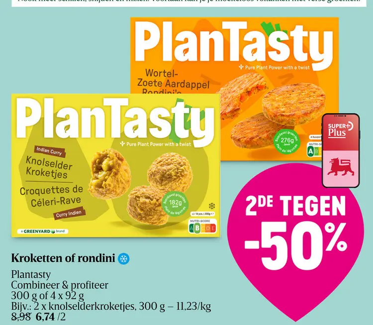 Aanbieding: Kroketten of rondini