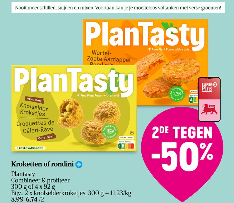 Aanbieding: Kroketten of rondini