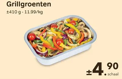 Promotie: Grillgroenten