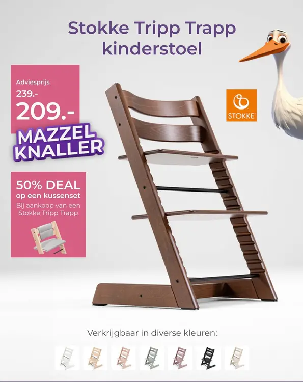 Aanbieding: Stokke Tripp Trapp kinderstoel