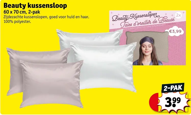 Promotie: Beauty kussensloop