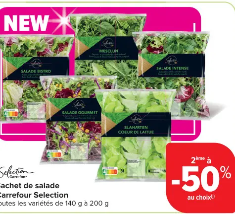 Offre: Sachet de salade