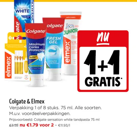 Promotie: Colgate & Elmex