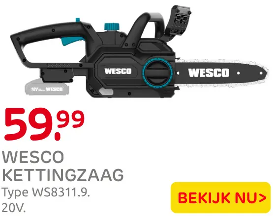 Aanbieding: Wesco Kettingzaag