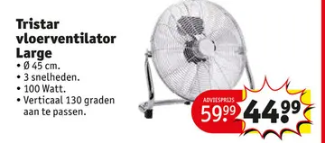 Aanbieding: Tristar vloerventilator Large