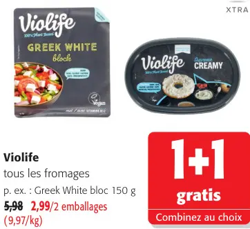 Offre: Tous les fromages