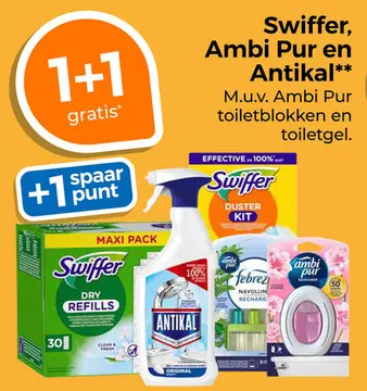 Aanbieding: Swiffer, Ambi Pur en Antikal