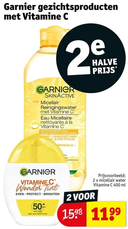 Promotie: Gezichtsproducten Met Vitamine C