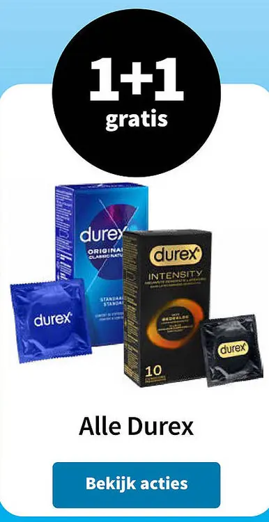 Aanbieding: Alle Durex
