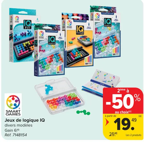 Offre: Jeux de logique IQ