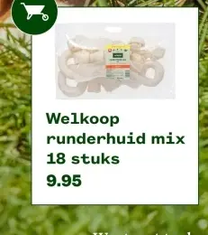 Aanbieding: Welkoop runderhuid mix