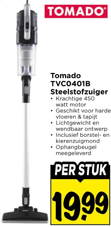 Aanbieding: Steelstofzuiger TVC0401B