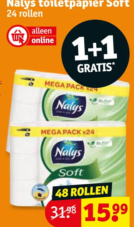 Promotie: toiletpapier Soft