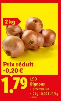 Offre: Oignons