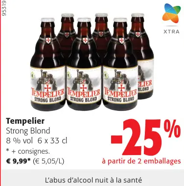 Offre: Tempelier Strong Blond