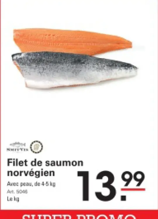 Offre: Filet de saumon norvégien