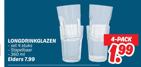 Longdrinkglazen