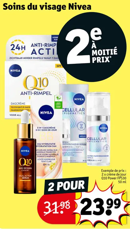 Offre: Soins du visage